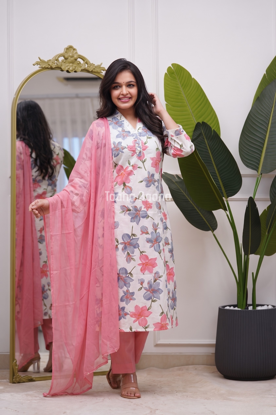 Dupatta Pant Set