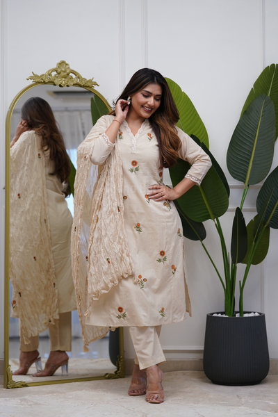 Dupatta Pant Set