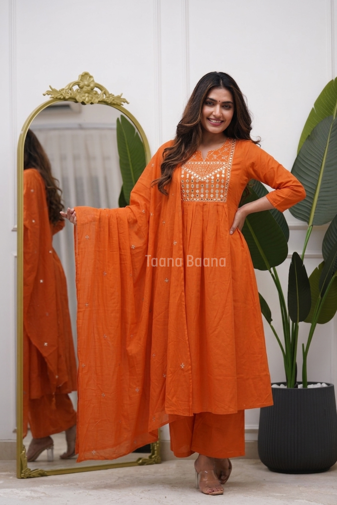 Dupatta Pant Set