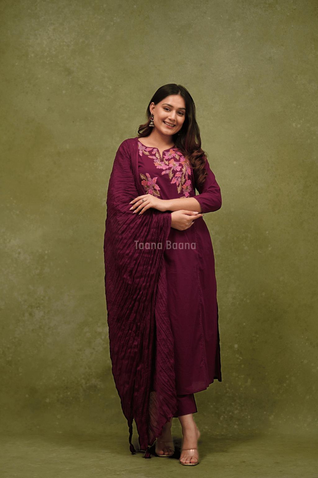 Dupatta Pant Set