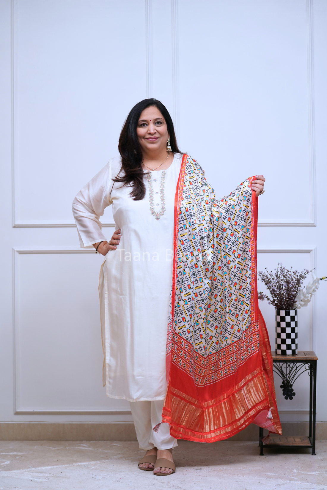 Dupatta Pant Set