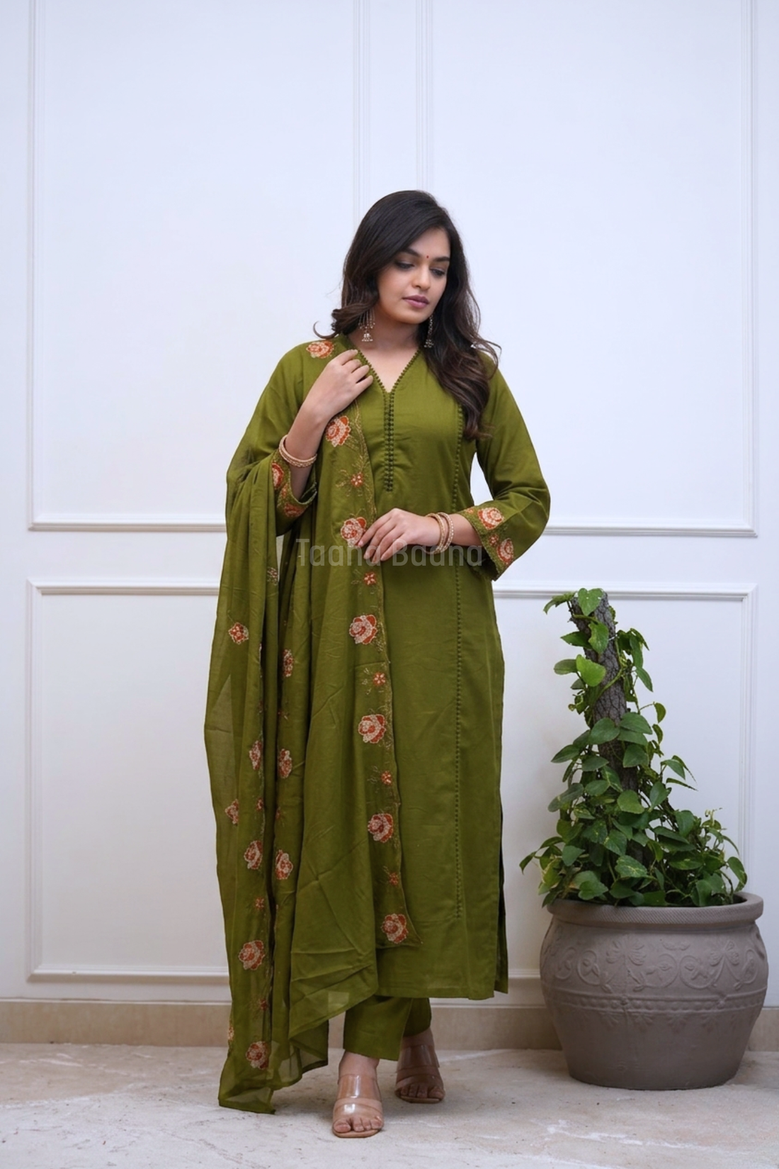 Dupatta Pant Set