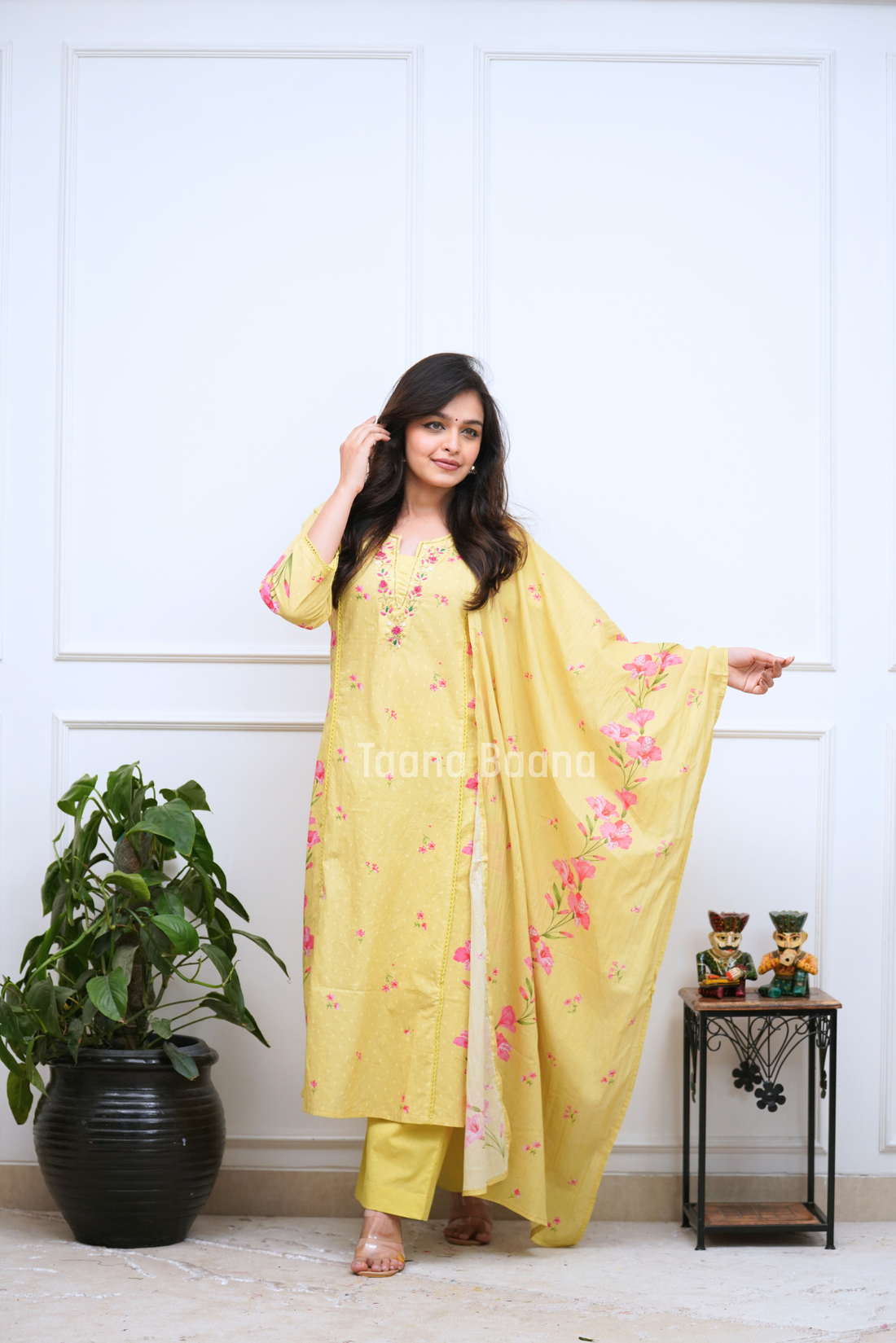 Dupatta Pant Set