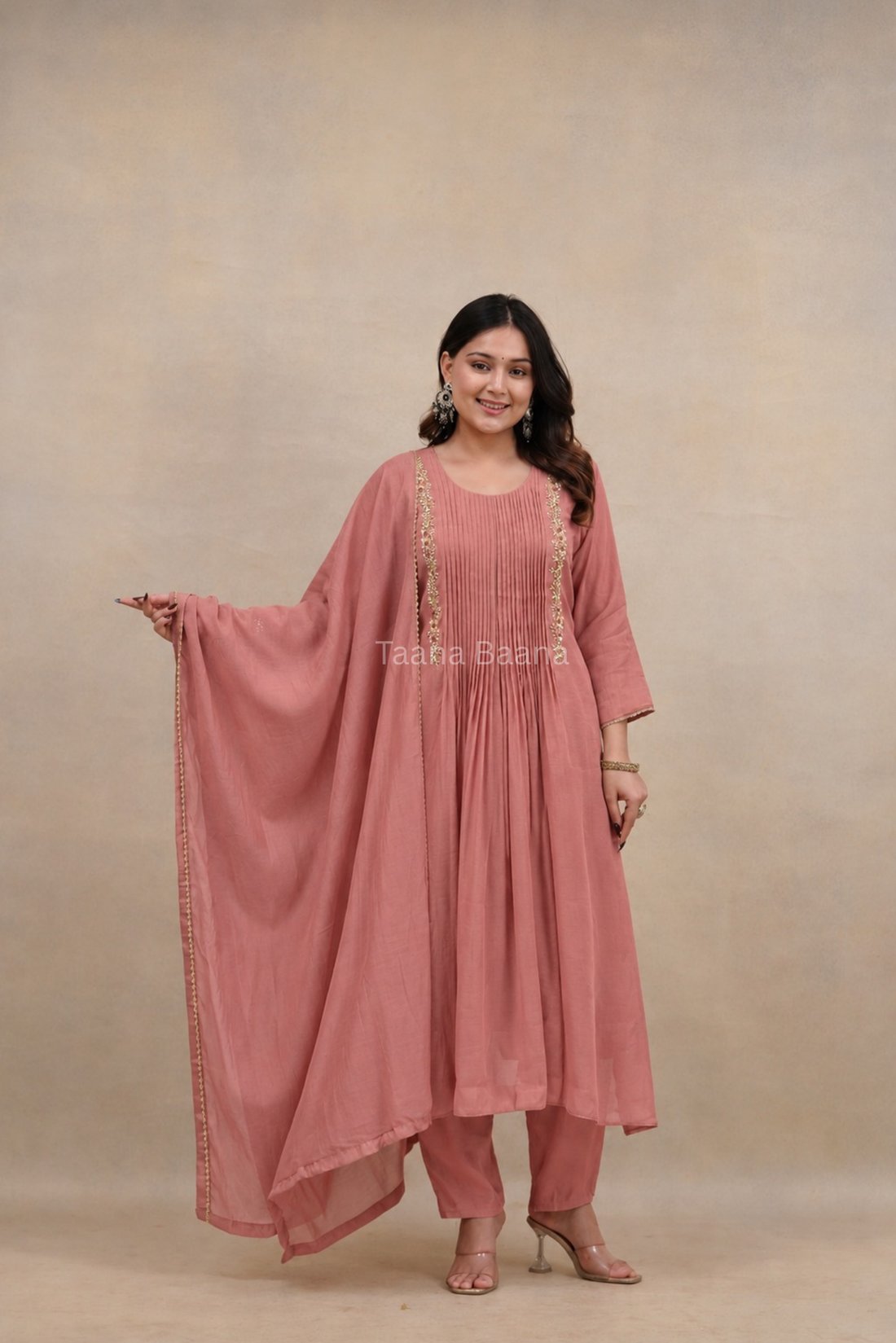 Anarkali Dupatta Set