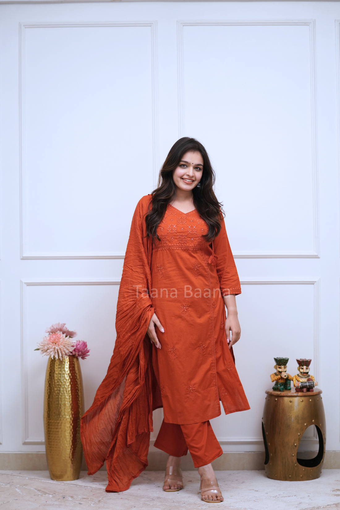 Dupatta Pant Set