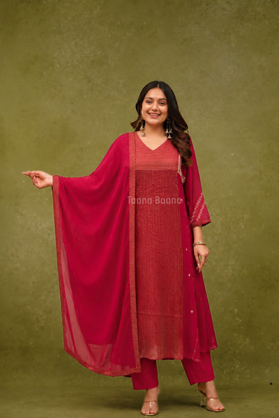 Anarkali Suit Set
