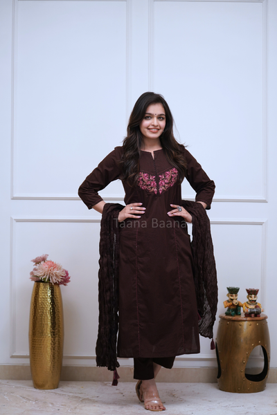 Dupatta Pant Set