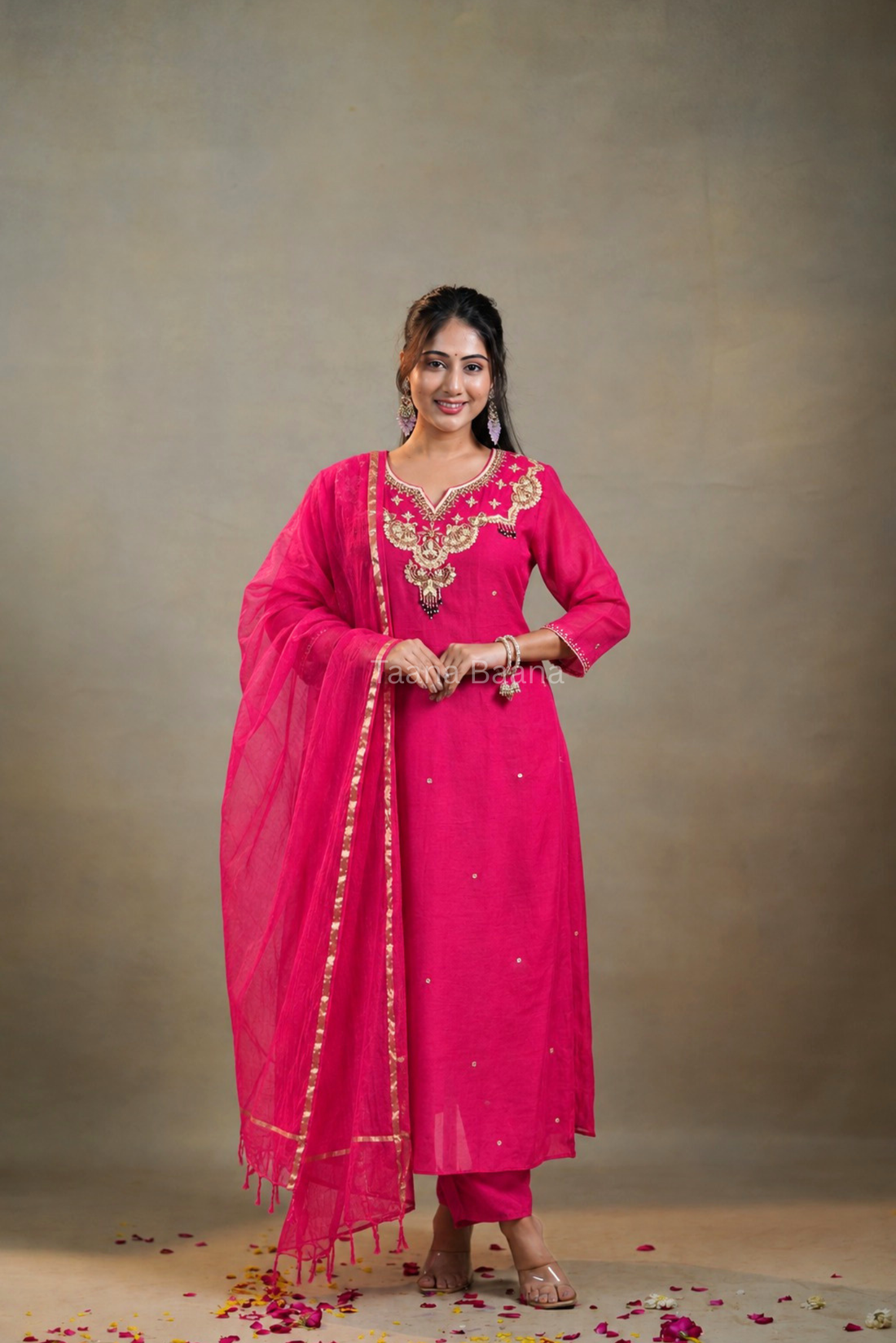 Dupatta Pant Set