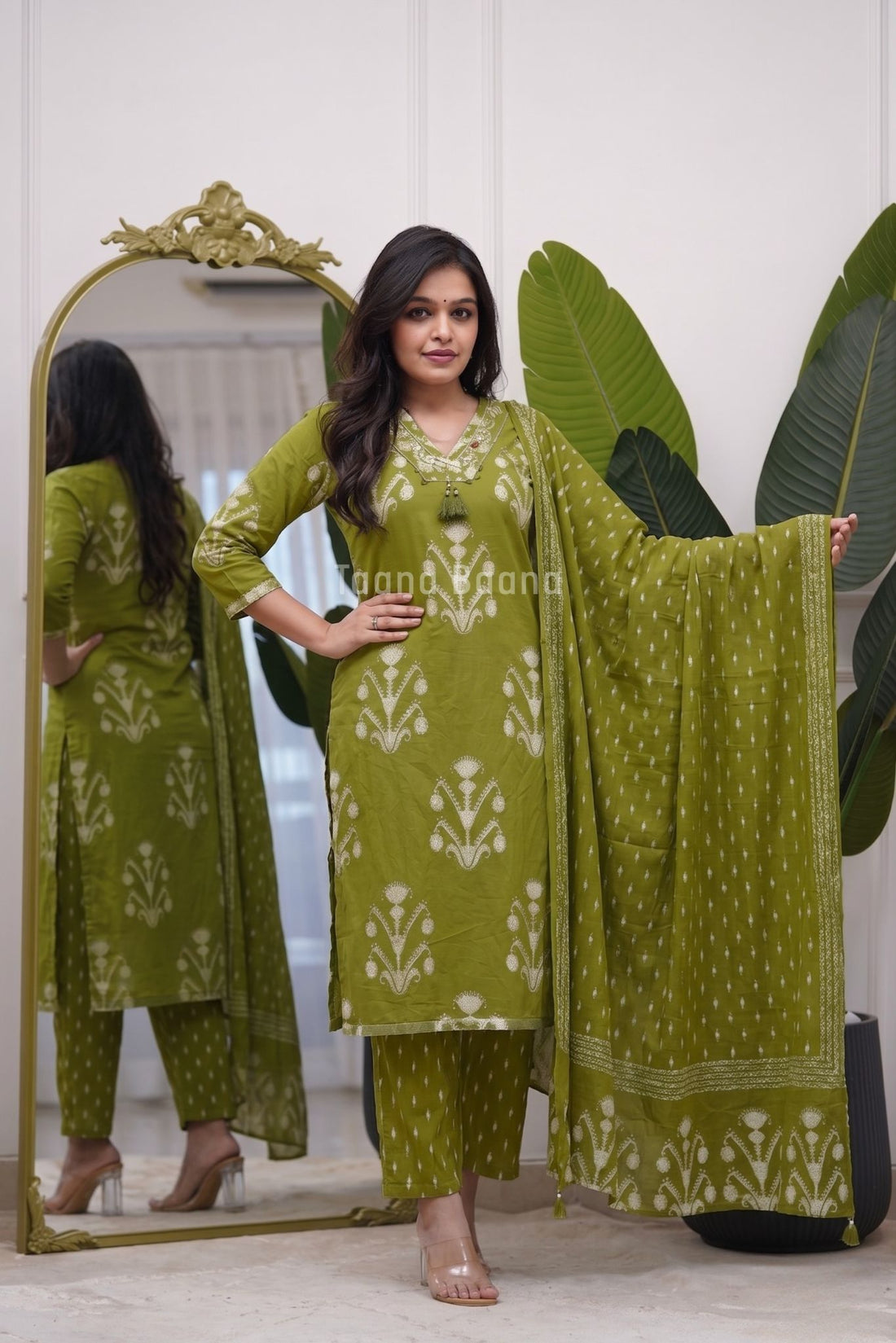 Dupatta Pant Set