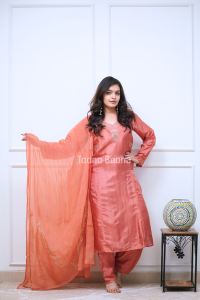 Dupatta Pant Set