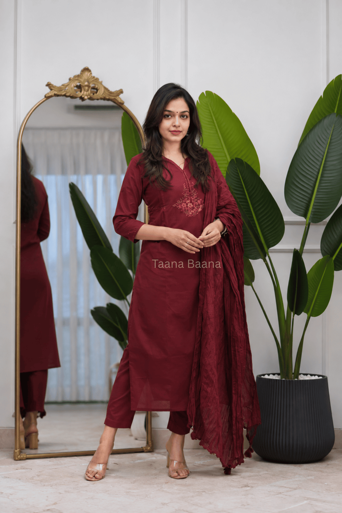 Dupatta Pant Set