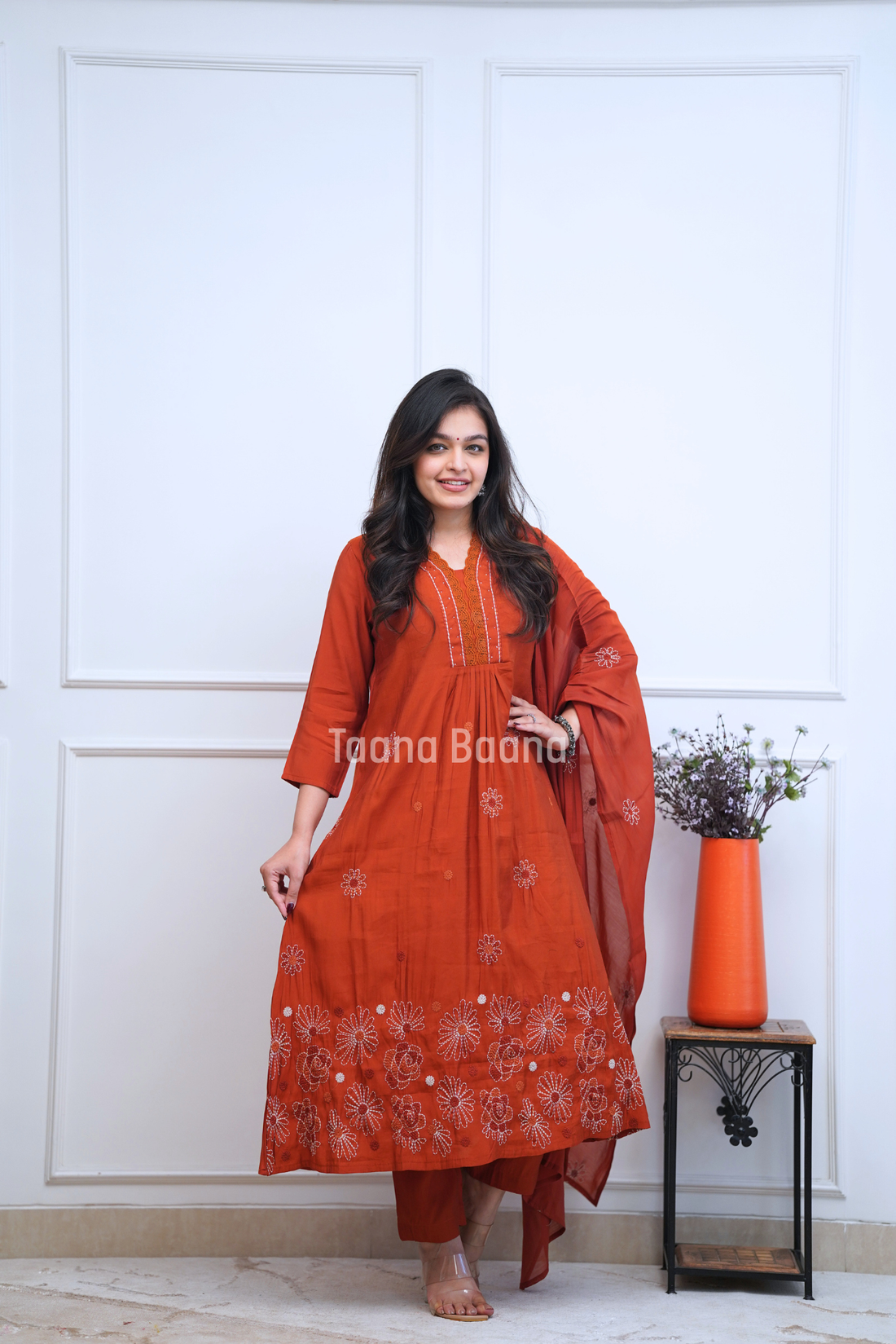 Dupatta Pant Set