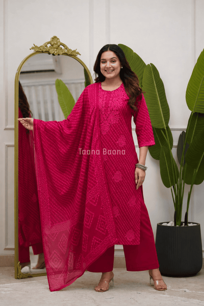 Dupatta Pant Set