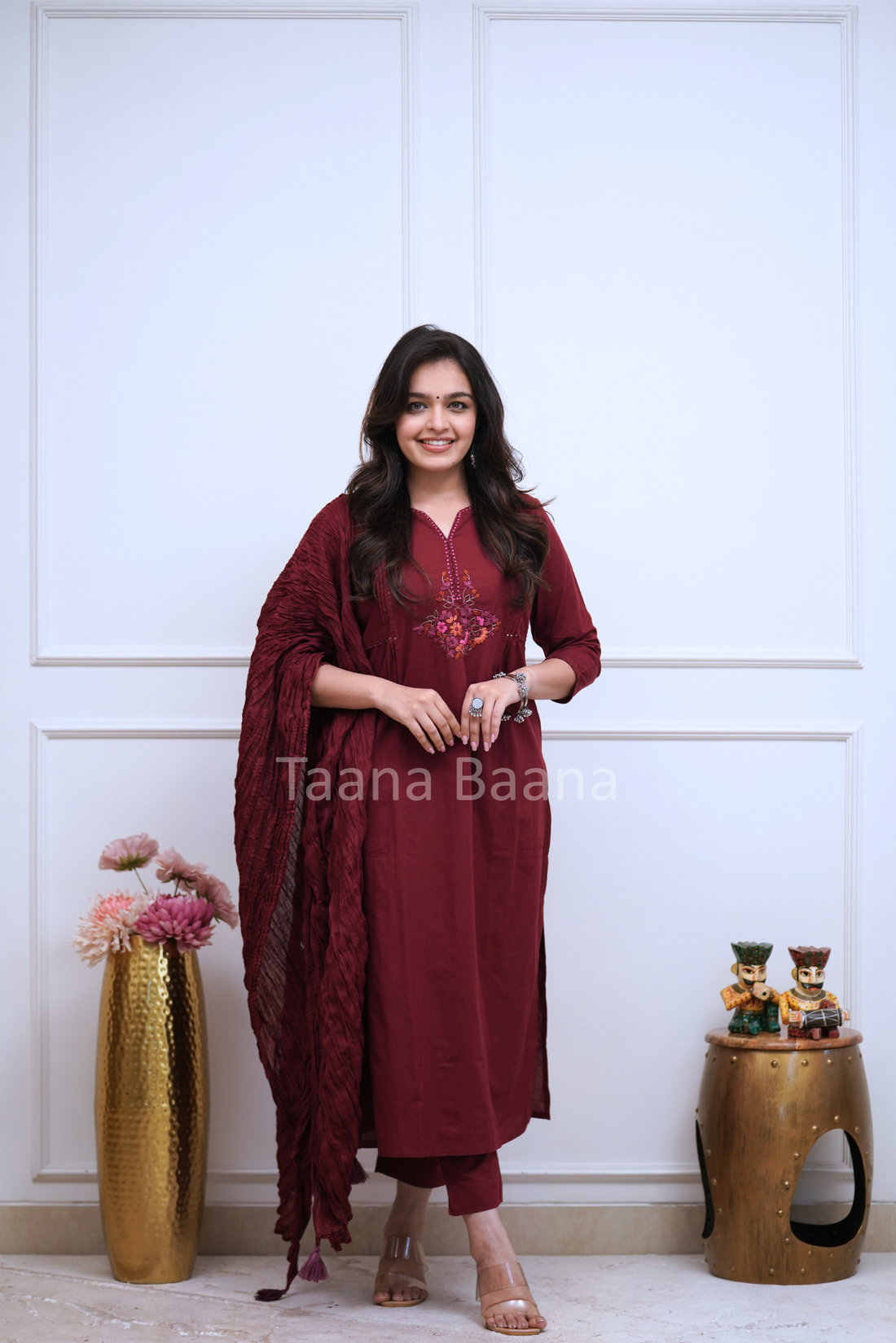 Dupatta Pant Set