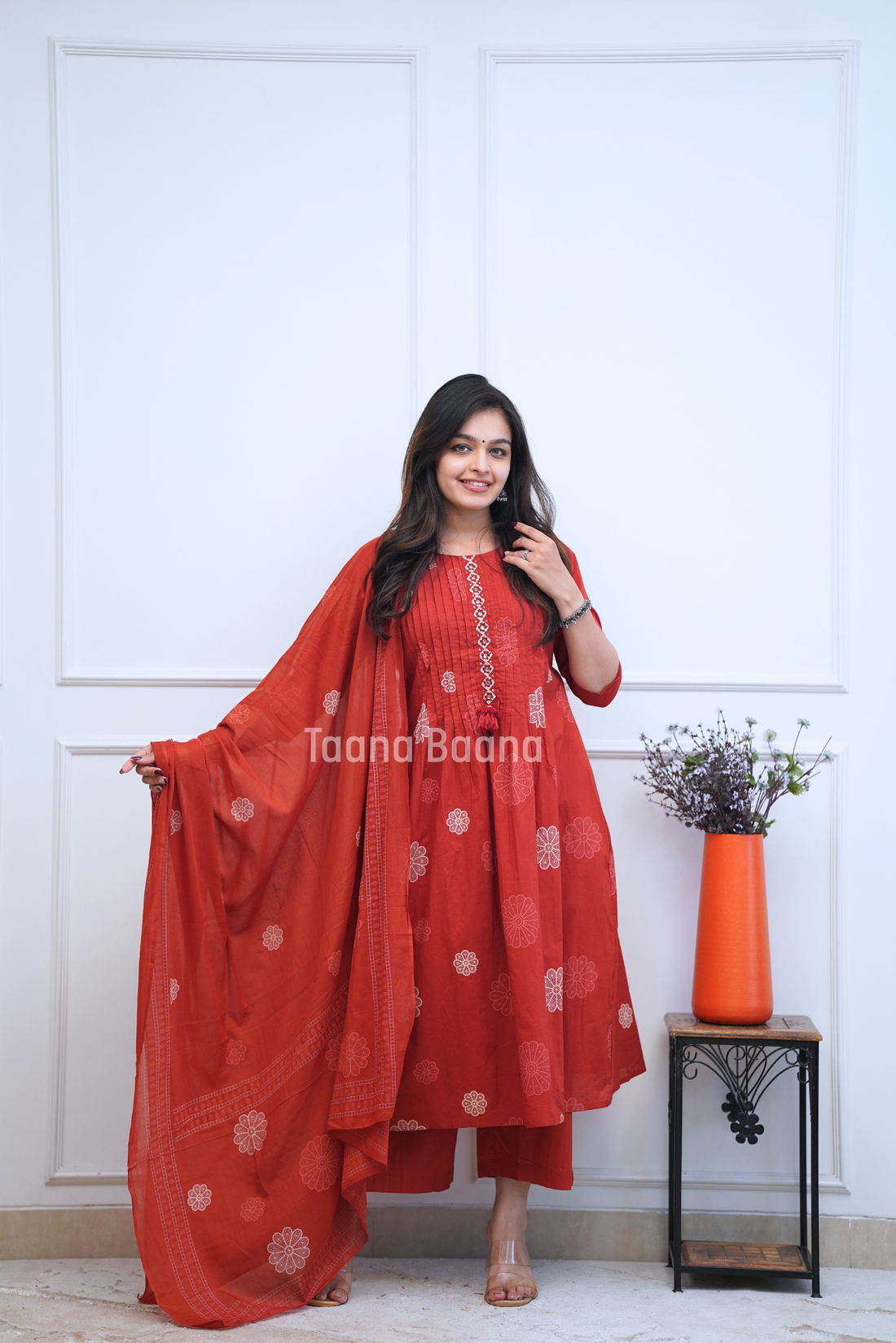 Dupatta Pant Set