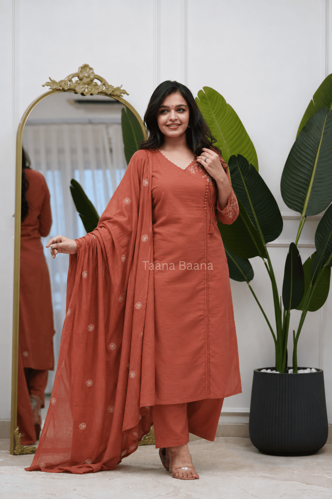 Dupatta Pant Set