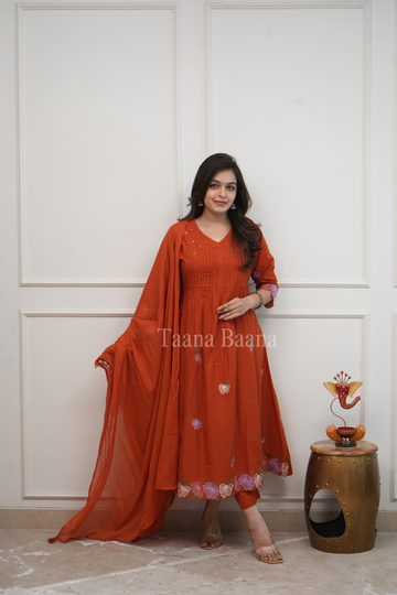 Anarkali Duppata Suit