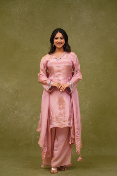 Dupatta Plazo Set