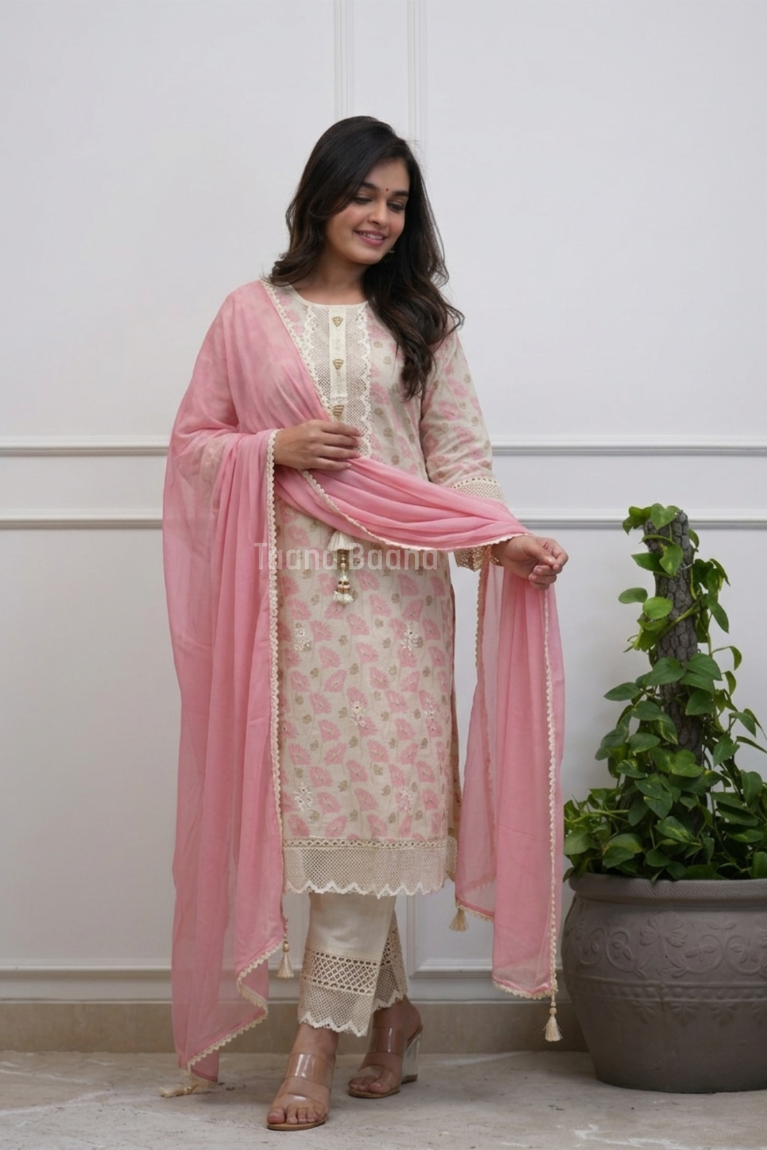 Dupatta Pant Set