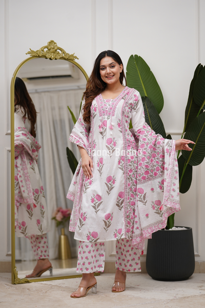 Dupatta Pant Set