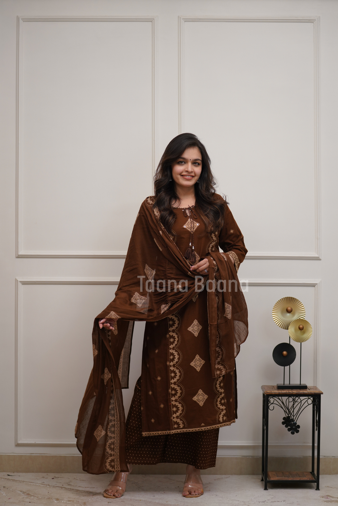 Dupatta Plazo Set