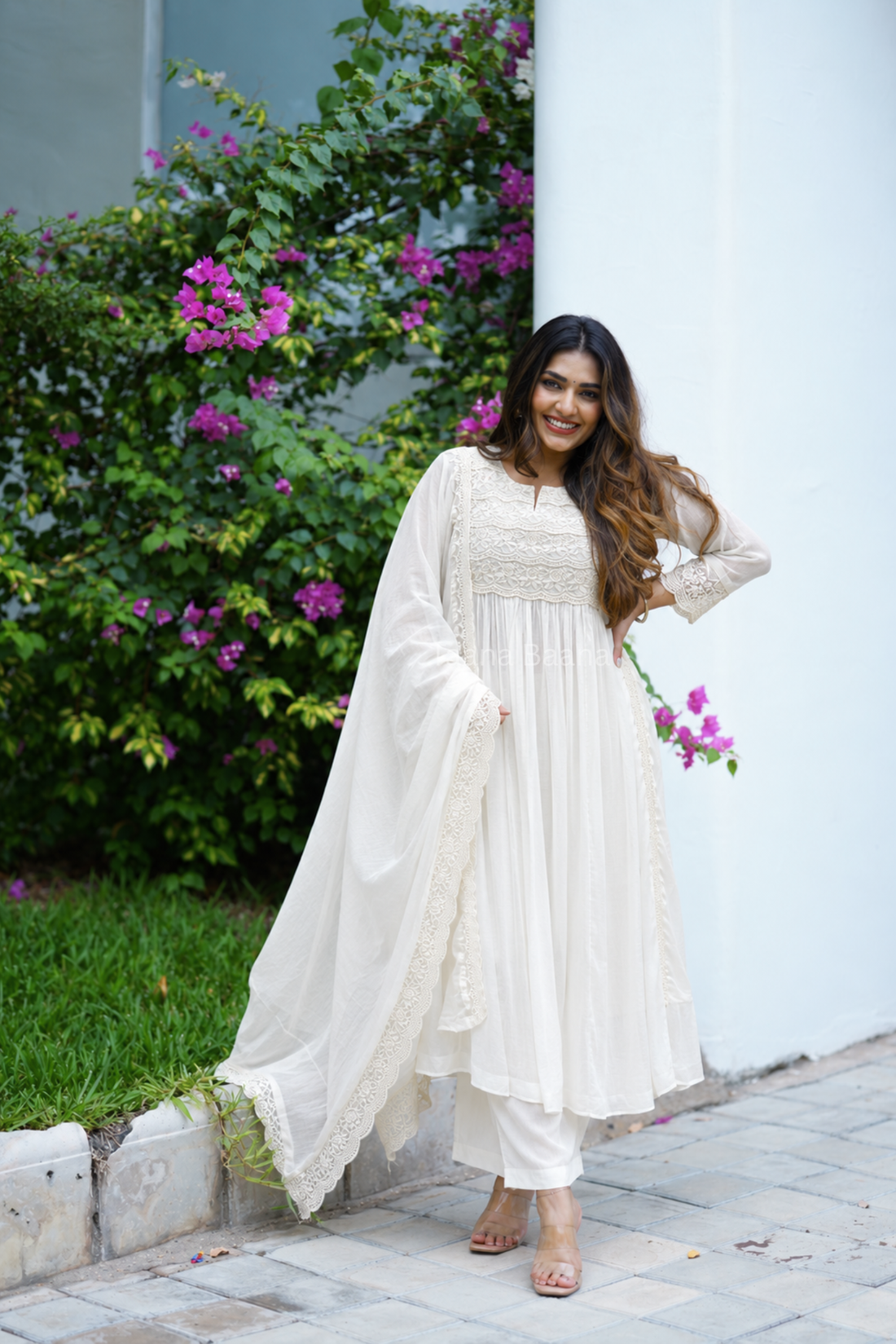 Dupatta Plazo Set