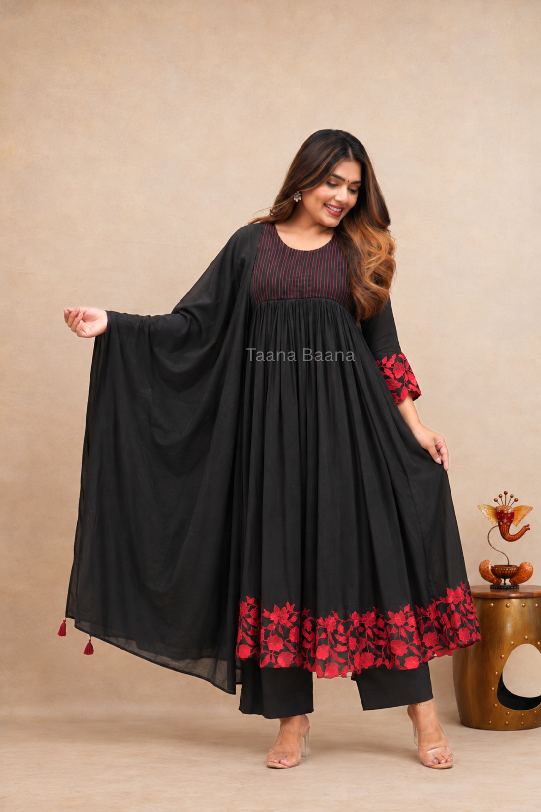 Anarkali Dupatta Set
