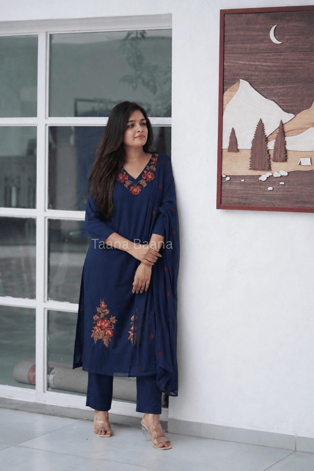 Dupatta Pant Set