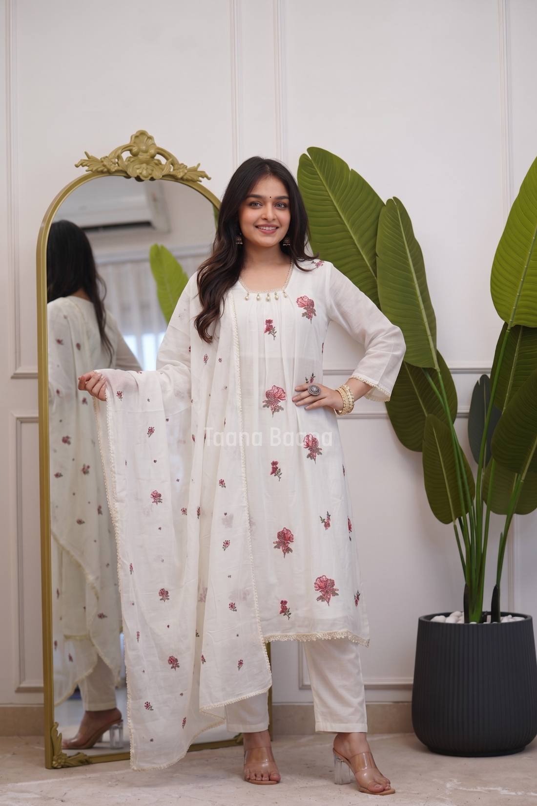 Dupatta Pant Set