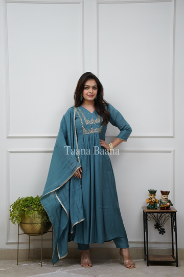 Anarkali Duppata Suit