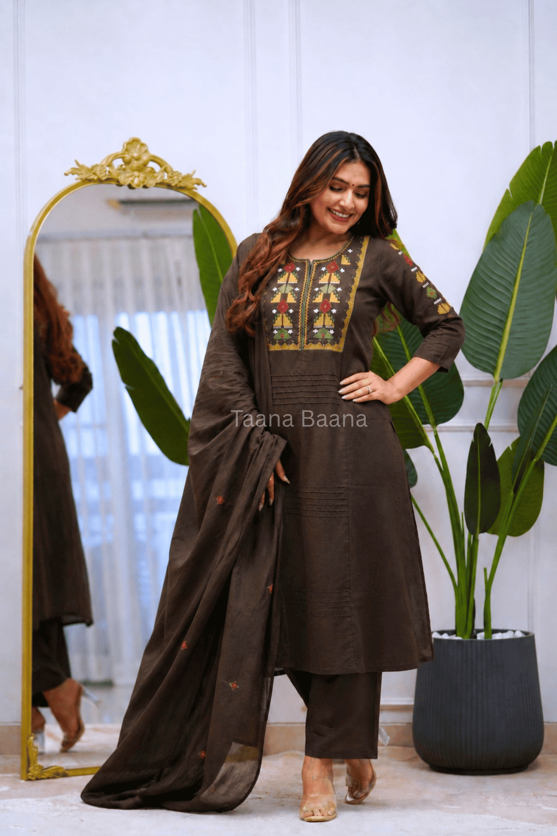 Dupatta Pant Set