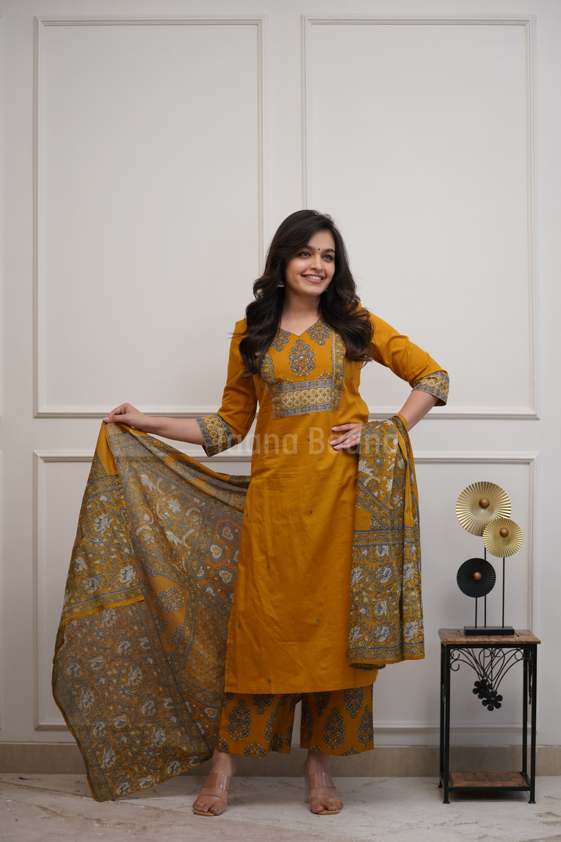 Dupatta Pant Set