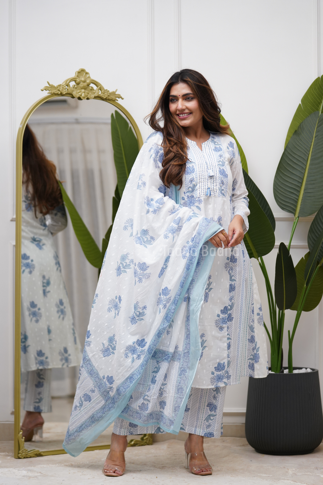 Dupatta Pant Set