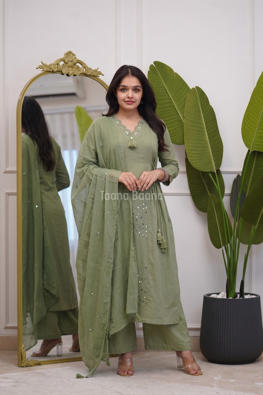 Dupatta Pant Set