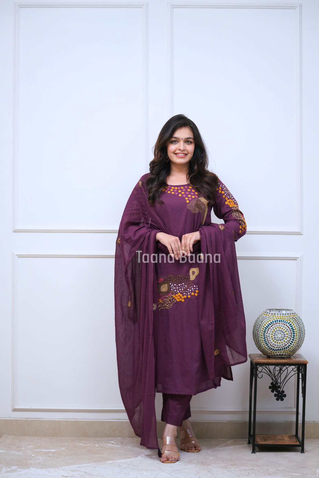 Dupatta Pant Set