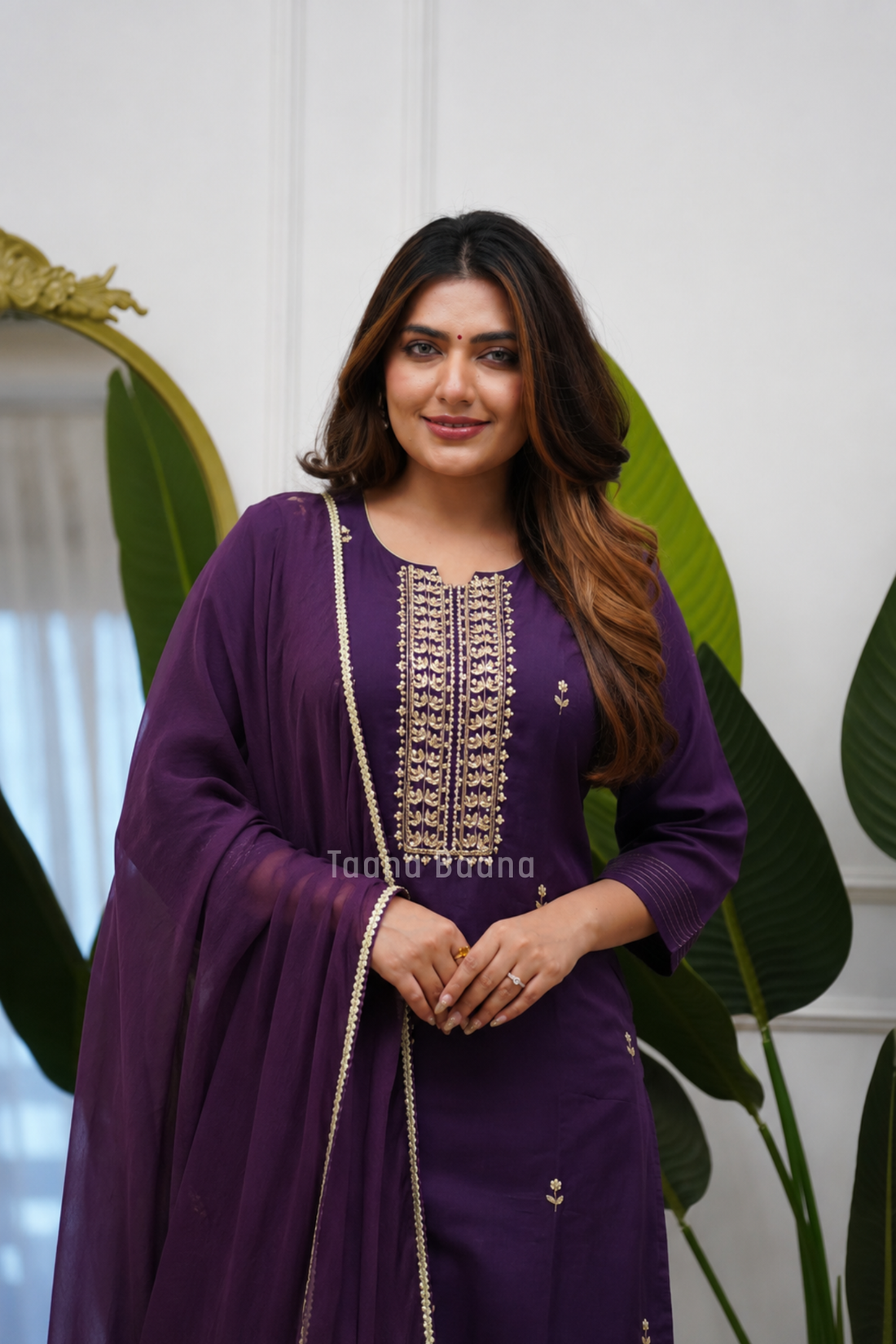 Dupatta Pant Set
