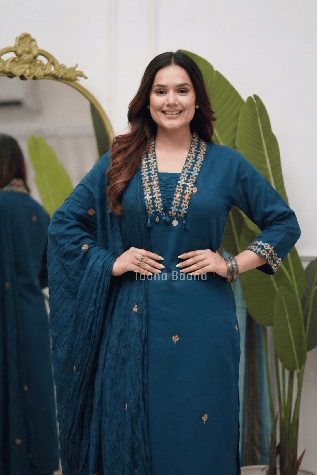 Dupatta Pant Set