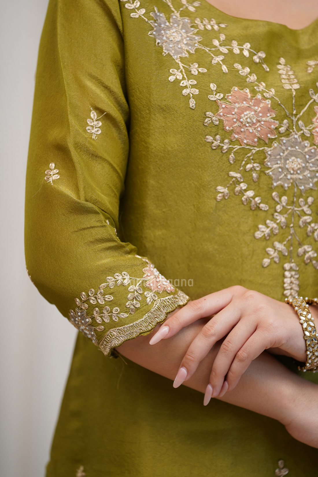 Dupatta Plazo Set
