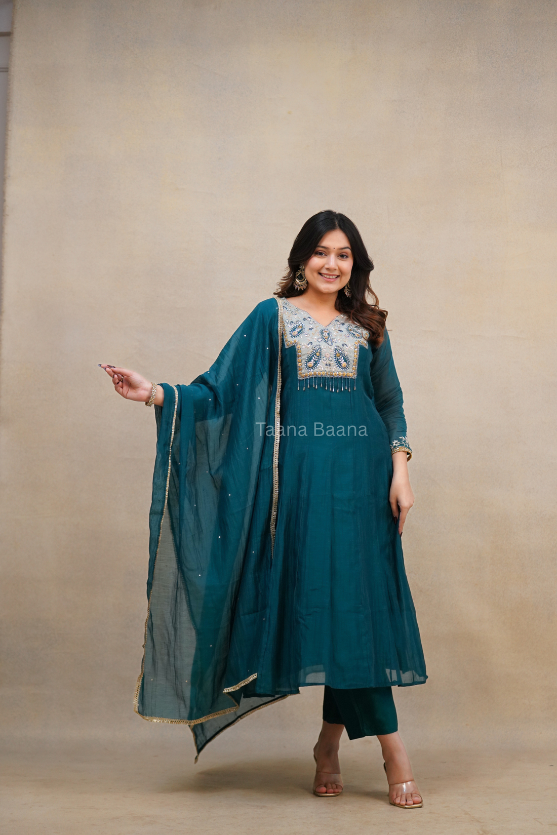 Dupatta Pant Set