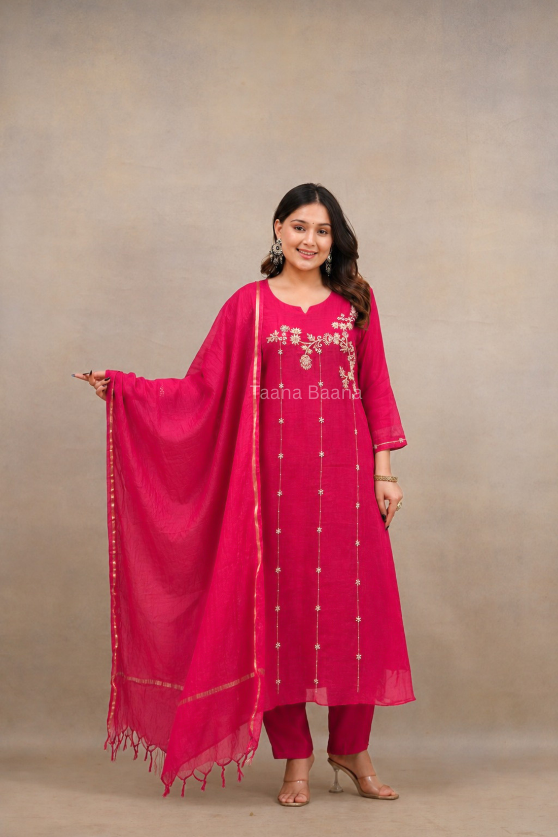Dupatta Pant Set