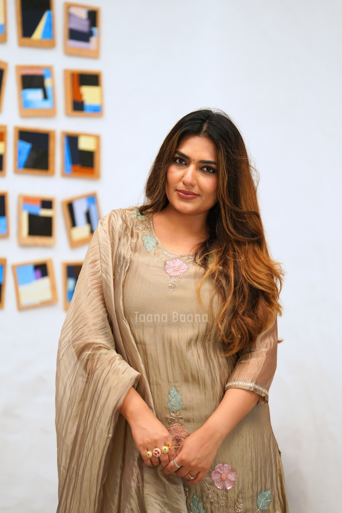 Dupatta Plazo Set