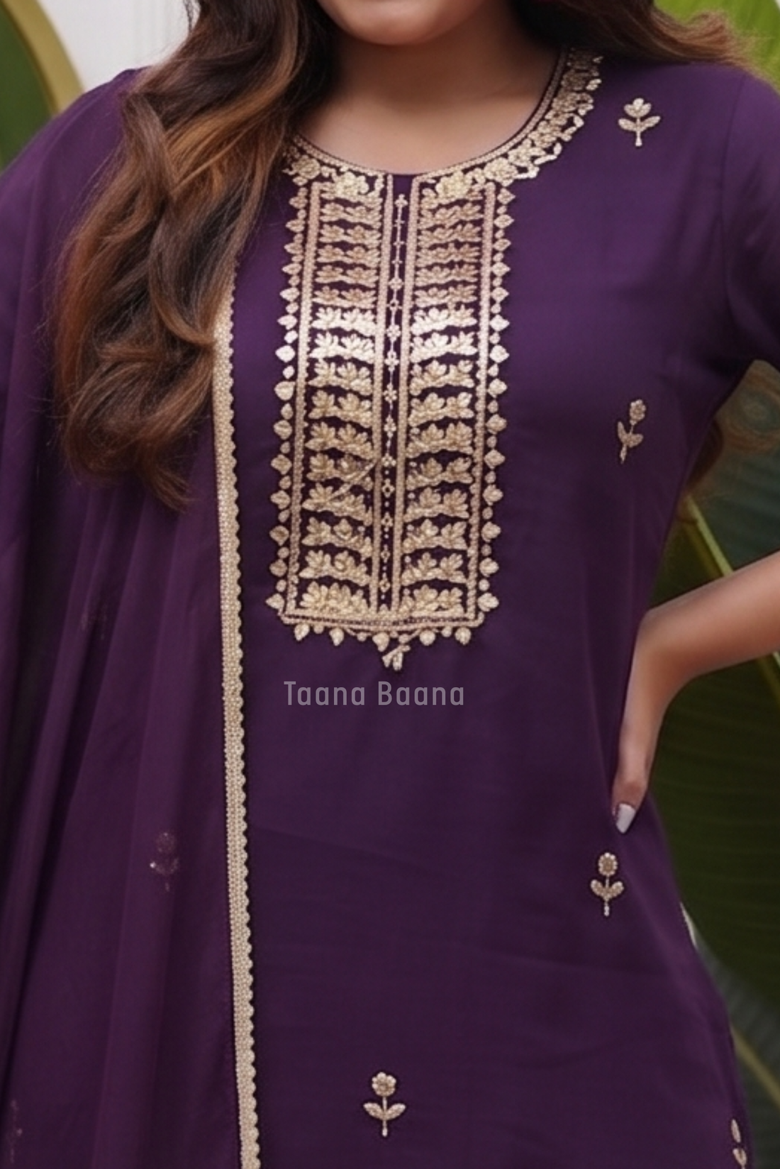 Dupatta Pant Set