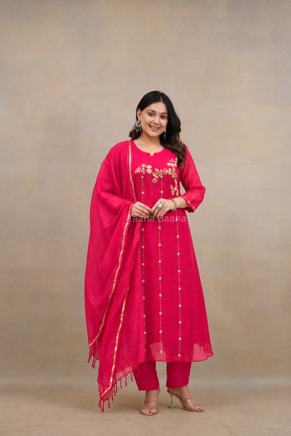 Dupatta Pant Set