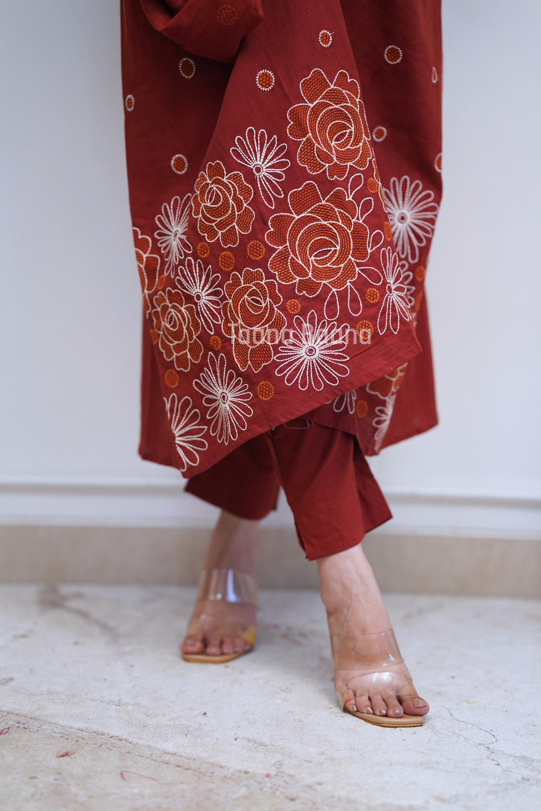 Dupatta Pant Set