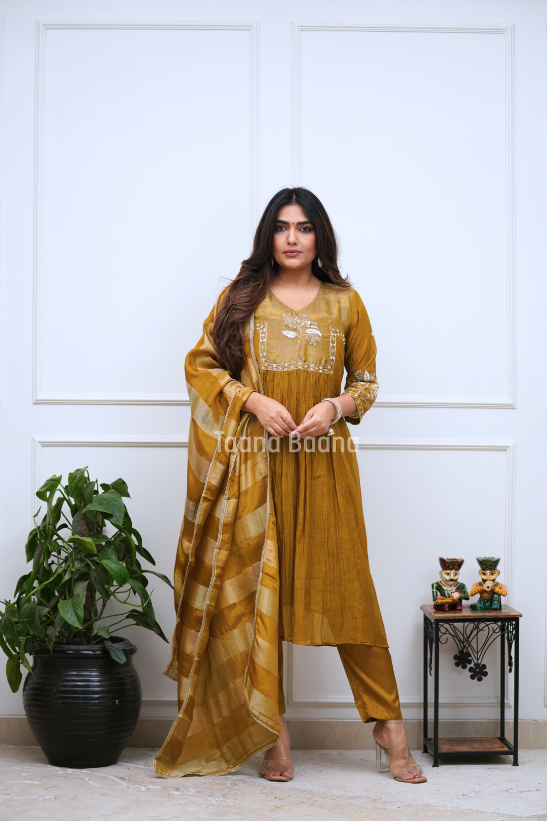 Dupatta Pant Set