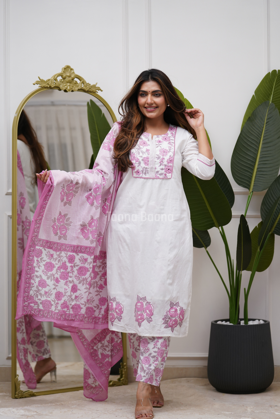 Dupatta Pant Set
