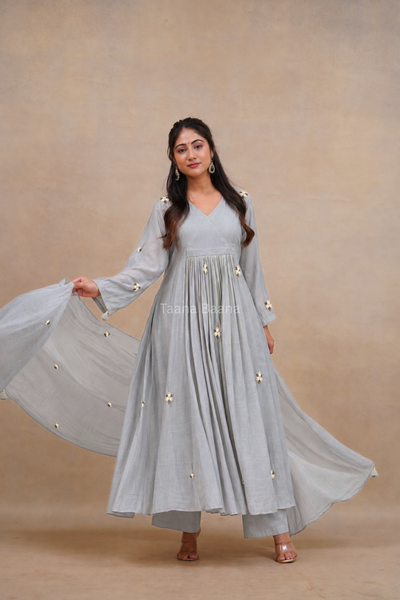 Anarkali Dupatta Set