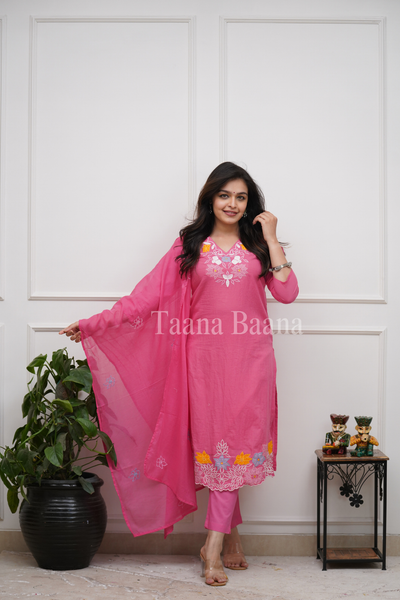 Dupatta Pant Set