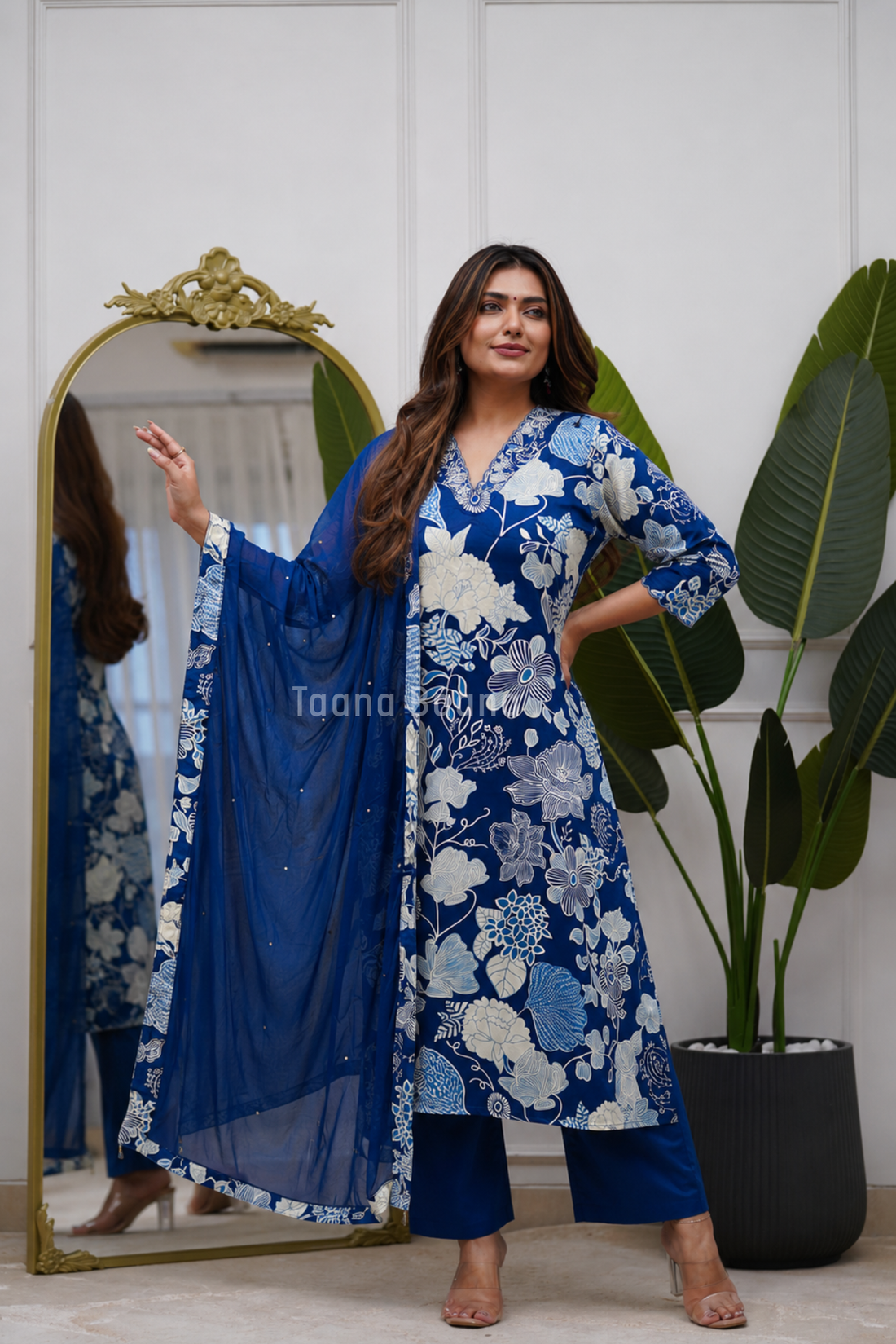 Dupatta Pant Set