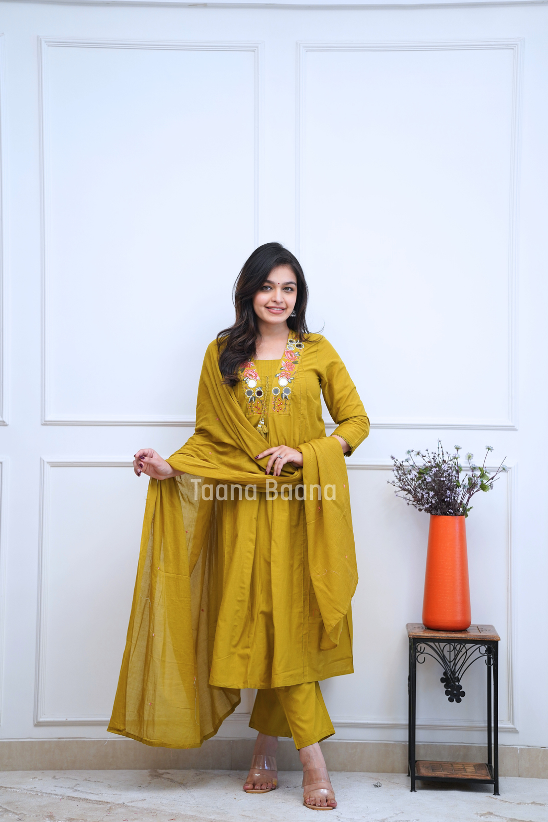 Dupatta Pant Set
